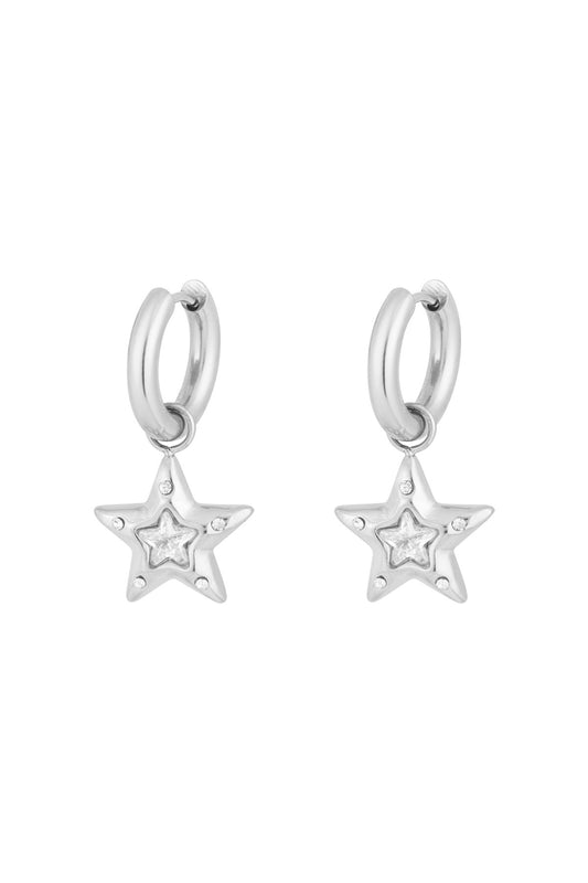 Star earrings