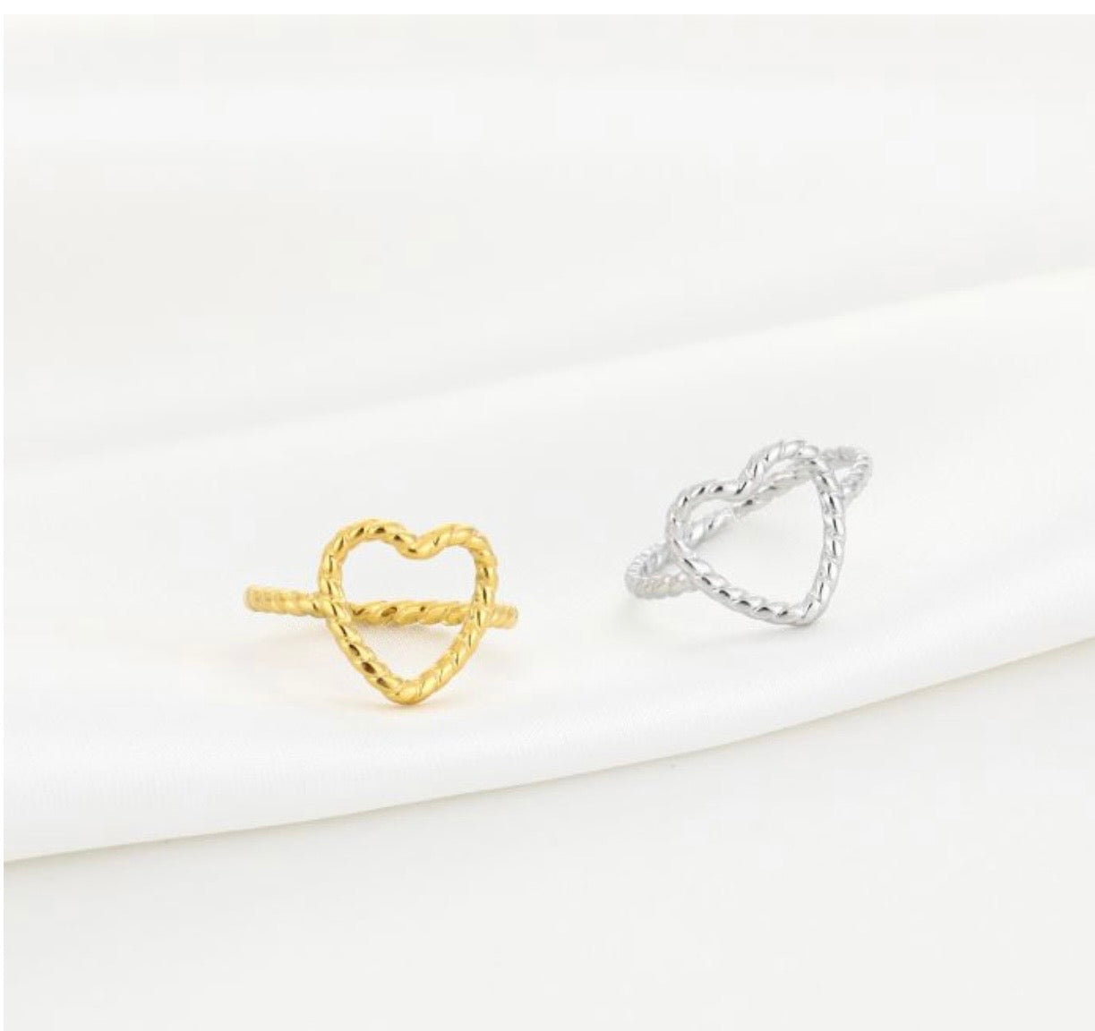 Cute little heart ring