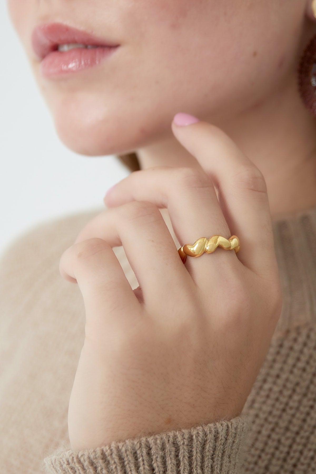 Lella heart ring