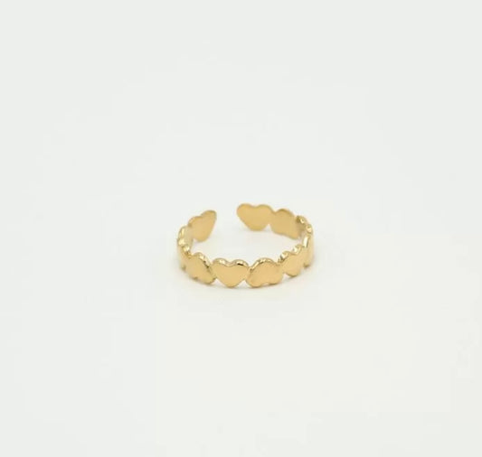 Isa heart ring