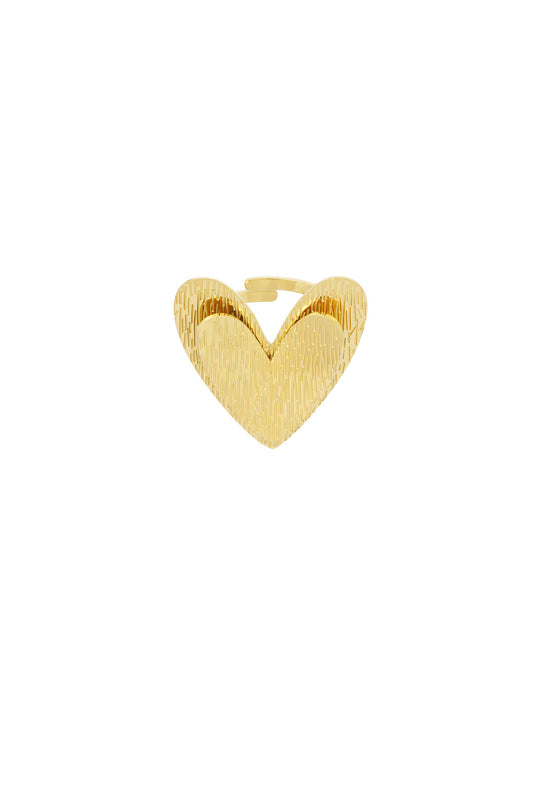 Big heart ring