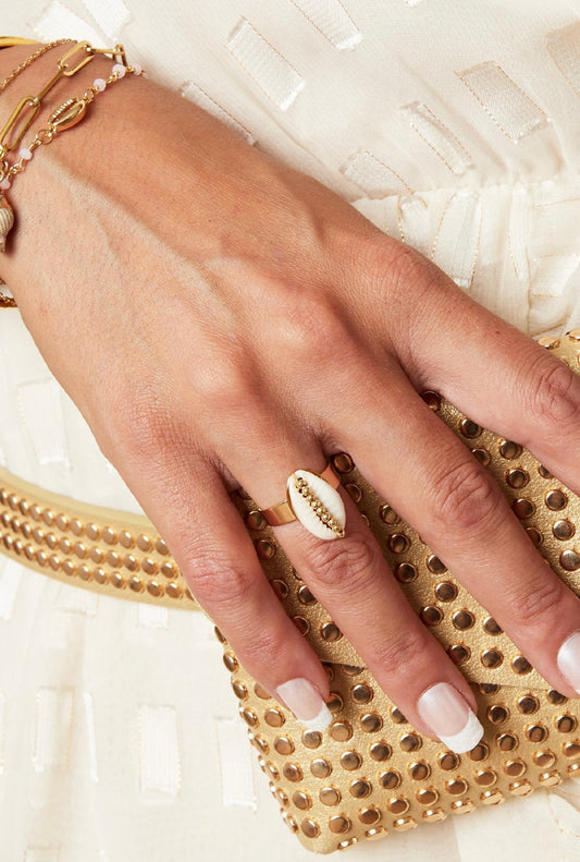 Ibiza shell ring