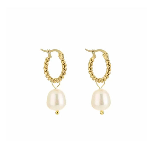 Parel earrings