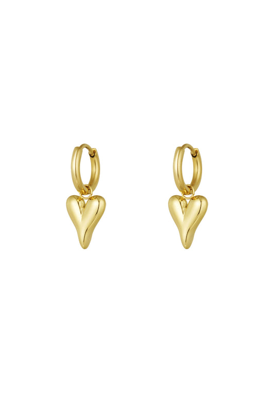 Little heart earrings