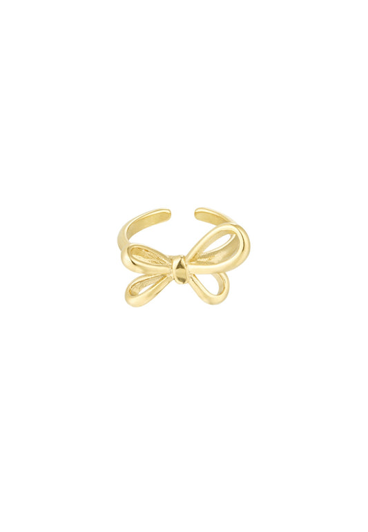 Cute bow ring
