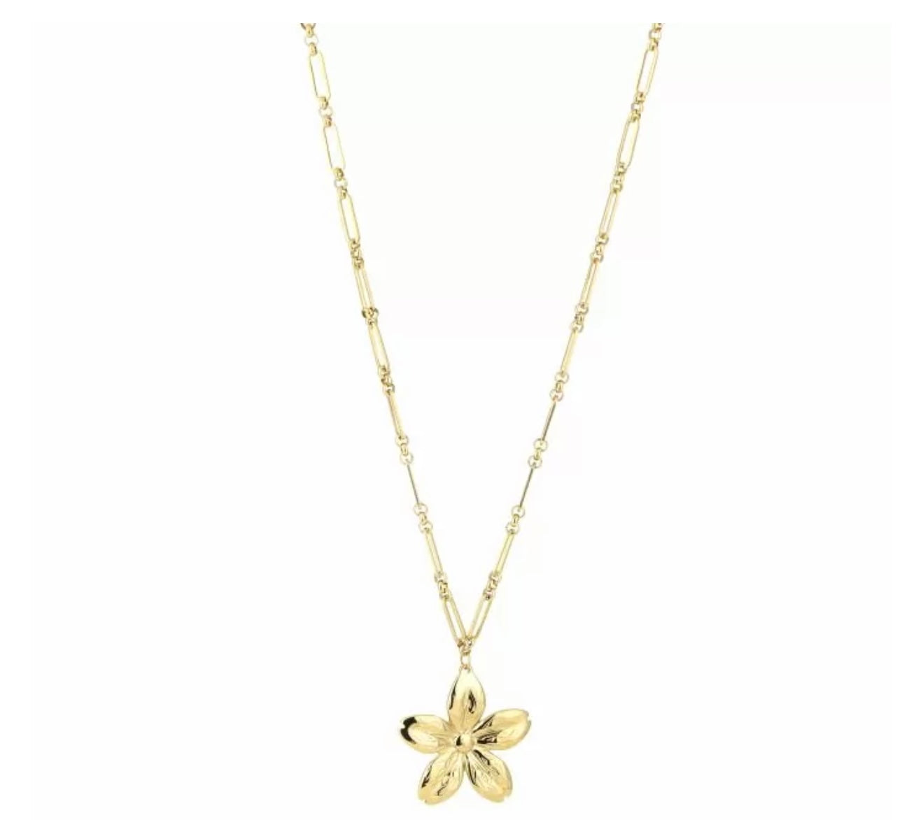Big flower necklace