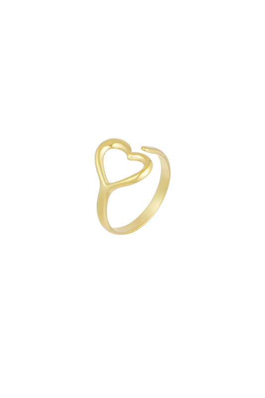Nora heart ring