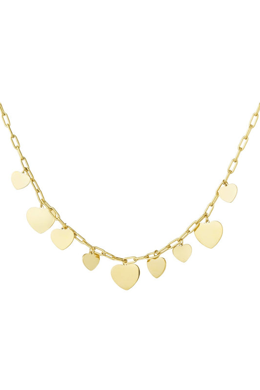 Lovely heart ketting