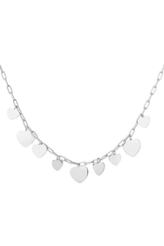 Lovely heart ketting