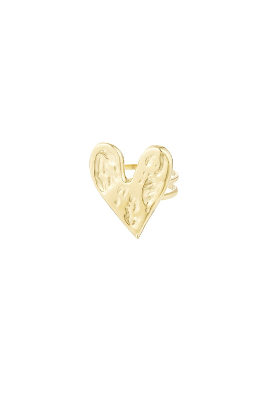 Big heart ring